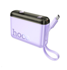 Зовнішній акумулятор HOCO J139 Hero 22.5W+PD20W fully compatible power bank(Type-C)(10000mAh) Purple (6942007636490)