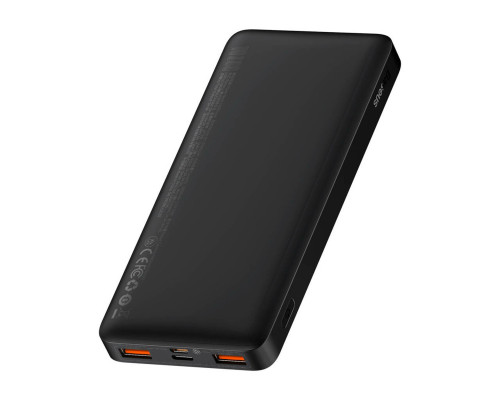 Зовнішній акумулятор Baseus Bipow Digital Display Fast Charge Power Bank 10000mAh 20W Black (PPBD050301)