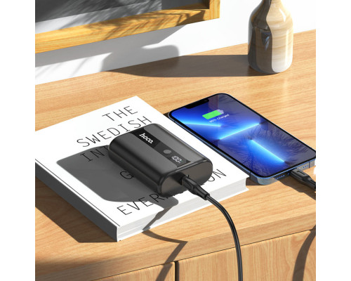 Зовнішній акумулятор HOCO Q3 Pro 22.5W+PD20W fully compatible power bank(10000mAh) Black (6931474765840)