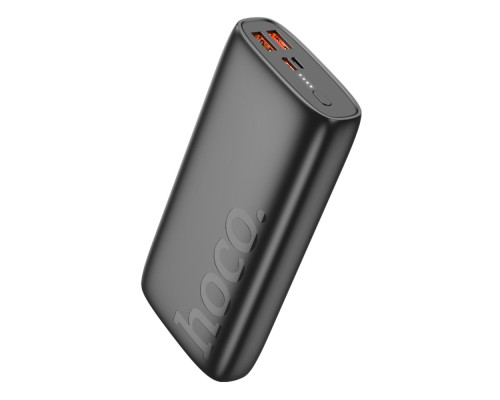 Зовнішній акумулятор HOCO J122A Respect 22.5W+PD20W fully compatible power bank(20000mAh) Black (6942007612630)