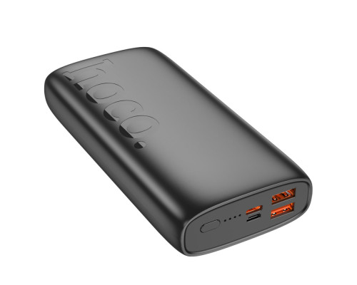 Зовнішній акумулятор HOCO J122A Respect 22.5W+PD20W fully compatible power bank(20000mAh) Black (6942007612630)