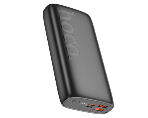 Зовнішній акумулятор HOCO J122A Respect 22.5W+PD20W fully compatible power bank(20000mAh) Black (6942007612630)