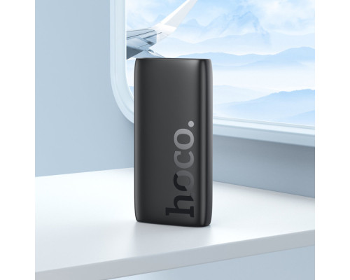 Зовнішній акумулятор HOCO J122A Respect 22.5W+PD20W fully compatible power bank(20000mAh) Black (6942007612630)