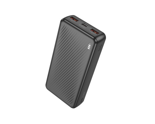 Зовнішній акумулятор BOROFONE BJ56A Graceful 22.5W+PD20W fully compatible power bank (20000mAh) Black (6941991111822)