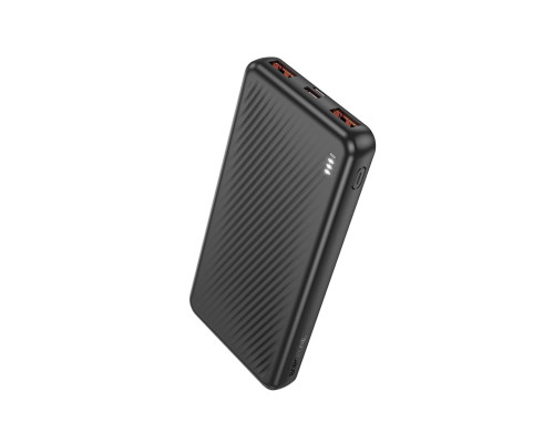 Зовнішній акумулятор BOROFONE BJ56 Graceful 22.5W+PD20W fully compatible power bank (10000mAh) Black (6941991111808)