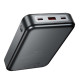 Зовнішній акумулятор HOCO Q30A Fast charge 130W power bank(20000mAh) Metal Gray (6942007634069)