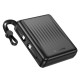 Зовнішній акумулятор BOROFONE BJ70A Vigorous 22.5W+PD20W fully compatible power bank with cable(15000mAh) Black (6941991116698)