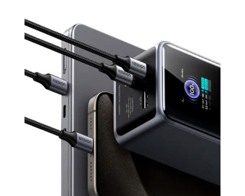 Зовнішній акумулятор UGREEN PB721 20000mAh Quick Charging 130W (UGR-35524B)