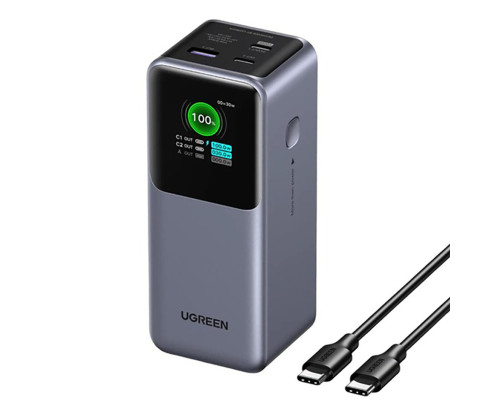 Зовнішній акумулятор UGREEN PB721 20000mAh Quick Charging 130W (UGR-35524B)
