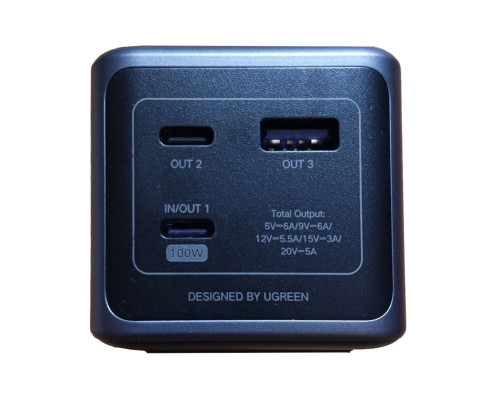 Зовнішній акумулятор UGREEN PB721 20000mAh Quick Charging 130W (UGR-35524B)