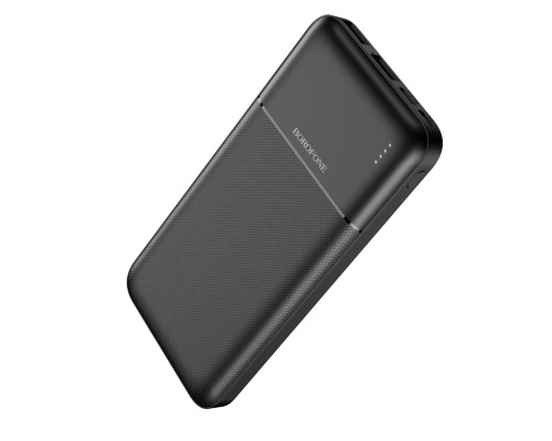 Зовнішній акумулятор BOROFONE BJ16 Cube power bank 10000mAh Black (BJ16B)