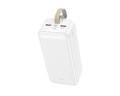 Зовнішній акумулятор HOCO J111C Smart charge PD30W power bank(40000mAh) White (6931474795816)