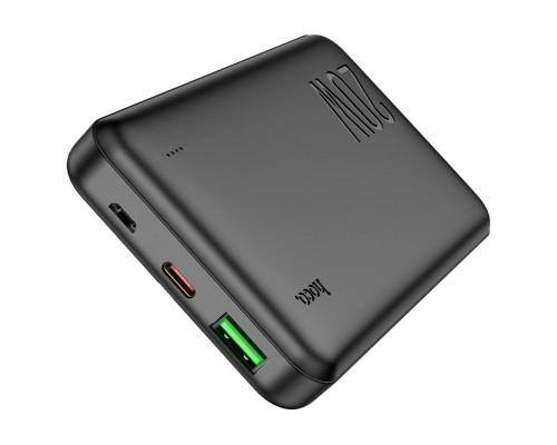 Зовнішній акумулятор HOCO J87 Tacker PD20W+QC3.0 power bank(10000mAh) Black (6931474761019)