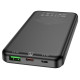 Зовнішній акумулятор HOCO J87 Tacker PD20W+QC3.0 power bank(10000mAh) Black (6931474761019)