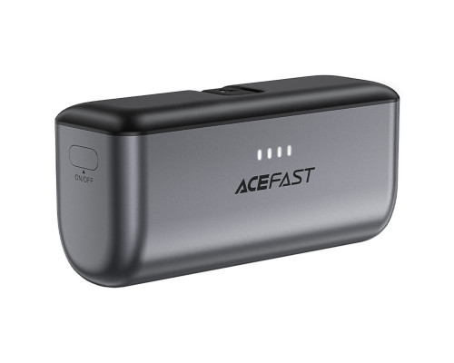 Зовнішній акумулятор ACEFAST M9-5000 PD20W capsule power bank Black (6974316283201)