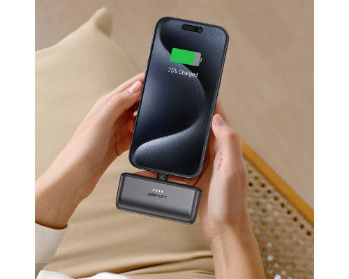 Зовнішній акумулятор ACEFAST M9-5000 PD20W capsule power bank Black (6974316283201)