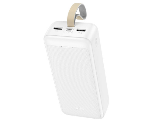 Зовнішній акумулятор HOCO J111B Smart charge power bank(30000mAh) White (6931474795793)