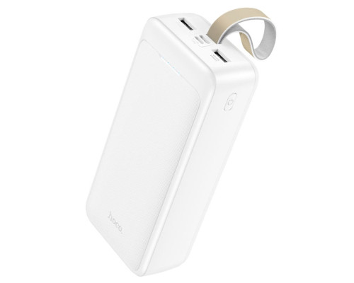 Зовнішній акумулятор HOCO J111B Smart charge power bank(30000mAh) White (6931474795793)