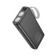Зовнішній акумулятор HOCO J129A Nature flashlight power bank(20000mAh) Black (6942007624015)