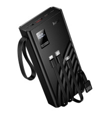 Зовнішній акумулятор Hoco J155 Shine 22.5W+PD20W+light 4-cable power bank(20000mAh) (6942007652117)