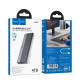 Зовнішній карман HOCO HB47 M.2 SSD Enclosure(USB3.1/6Gbps) Metal Gray (6942007632355 )