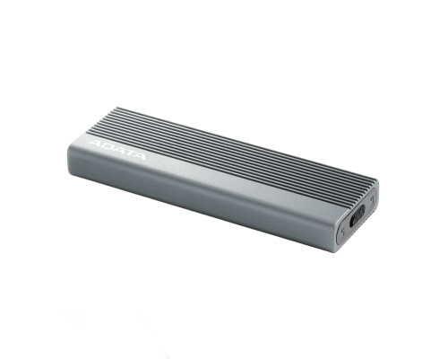 Зовнішня кишеня для накопичувача A-DATA EC680 для SSD M.2 PCIe USB3.2 Gen2 Type-C Gray (EC680-CCGY)