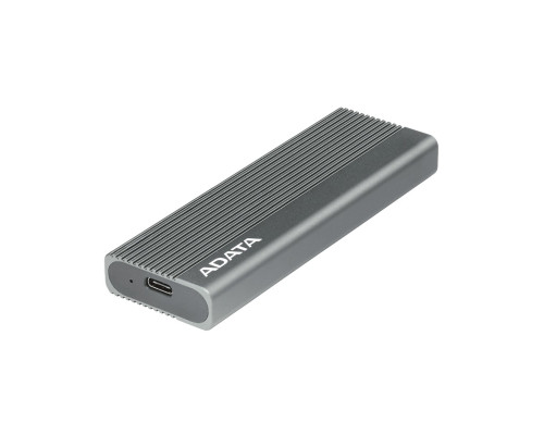 Зовнішня кишеня для накопичувача A-DATA EC680 для SSD M.2 PCIe USB3.2 Gen2 Type-C Gray (EC680-CCGY)