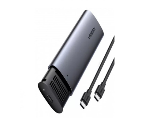Зовнішня кишеня для накопичувача UGREEN USB-C Female to M.2 M-Key 10G Enclosure C TO C Cable 50cm (UGR-10902)