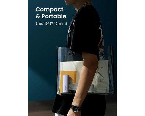 Зовнішня кишеня для накопичувача UGREEN USB-C Female to M.2 M-Key 10G Enclosure C TO C Cable 50cm (UGR-10902)