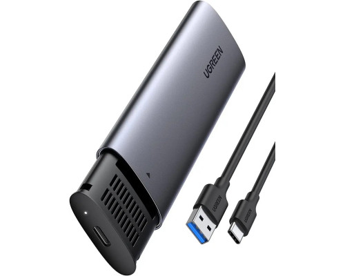 Зовнішня кишеня для накопичувача UGREEN USB-C to M.2 NGFF 5G Enclosure A TO C Cable 50cm (UGR-10903)