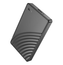 Зовнішній карман HOCO HB46 USB3.0 2.5-inch SATA hard drive enclosure Black (6942007628266)